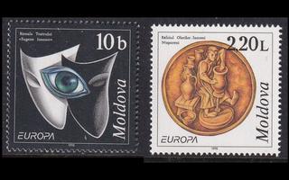 Moldova 275-6 ** Europa kansalliset juhlat (1998)