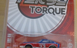 Datsun 240Z Coupe 2 door Blue-Red-White 1973 Greenlight 1:64