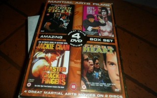 Martial arts films 4 elokuvaa