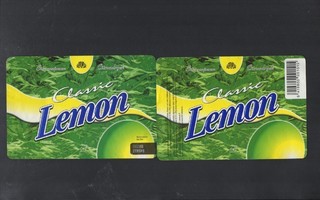 Olvi Classic Lemon Sitruunajuoma  Etiketti 2003