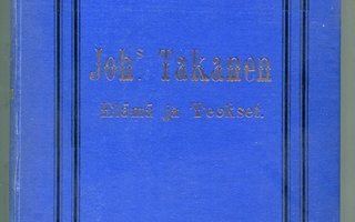 Eliel Aspelin: Johannes Takanen. Elämä ja teokset, 1891