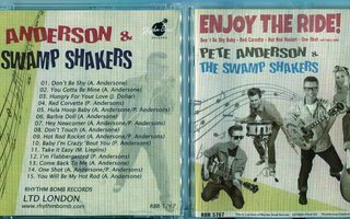 PETE ANDERSON & THE SWAMP SHAKERS . CD-LEVY .ENJOY THE RIDE