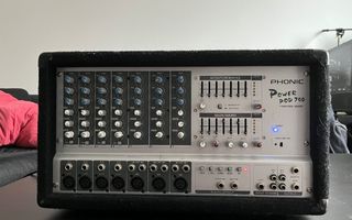 Phonic Powerpod 740 Powered Mixer Amplifier PA 400W