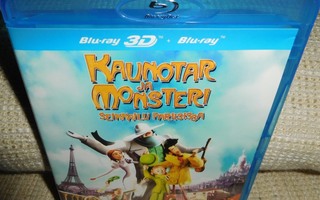 Kaunotar Ja Monsteri - Seikkailu Pariisissa [3D Blu-ray]
