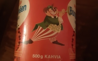 Linnanmäki kahvipurkki Paulig peltipurkki vintage