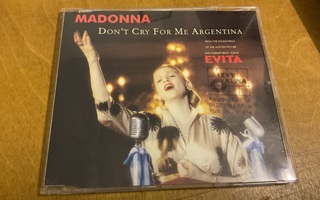 Madonna- Don’t Cry For me Argentina (cds)