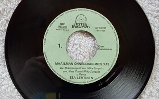 ESA LEHTINEN - MAAILMAN ONNELLISIN MIES - SINGLE 1984 MINT
