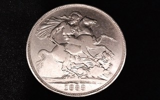 1888 - Great Britain - 1 Crown Hopeaa