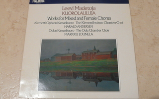 Leevi Madetoja:Kuorolauluja -Works for Mixed and Female Chor