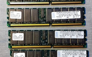 SAMSUNG/IBM PC2100R (DDR1) Serveri muisteja 4x1GB