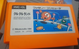 Famicom Clu Clu Land JPN
