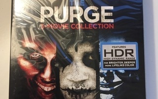 The Purge 1-3 Box (4K Ultra HD + Blu-ray) UUSI MUOVEISSA!