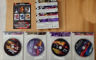 Fast and Furious Collection (3 eka leffaa, suomitxt)
