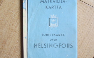 HELSINKI MATKAILIJAKARTTA OLYMPIALAISIIN 1952
