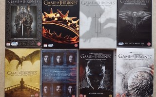 Game of Thrones (koko sarja eli kaudet 1-8, dvd)