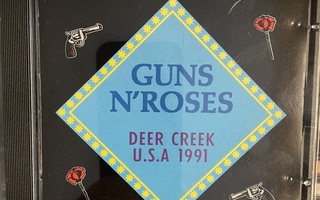 GUNS N’ ROSES - Deer Greek U.S.A. 1991 cd (live)