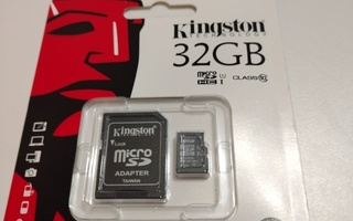 Kingston 32gb micro sdhc *uusi*