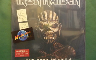 IRON MAIDEN - THE BOOK OF SOULS - EU 2015 UUSI 180g 3LP