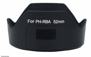 Vastavalosuoja PH-RBA 52mm (Pentax 18-55mm F3.5-5.6 AL BF)
