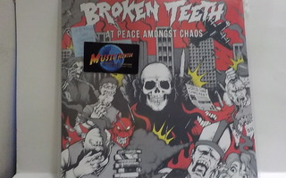 BROKEN TEETH - AT PEACE AMONGST CHAOS UUSI LP