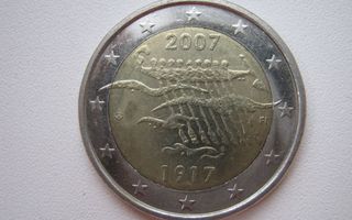 2 Euro Suomi 2007 Juhlaraha