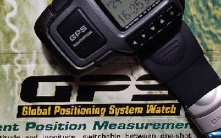 Casio PRT-1 PRo TREK GPS Navigointi 1999