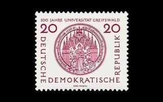 DDR 543 ** Greifswaldin yliopisto 500v (1956)