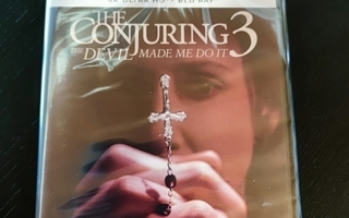 The Conjuring 3 - The Devil Made Me Do It  4K Ultra HD,UUSI