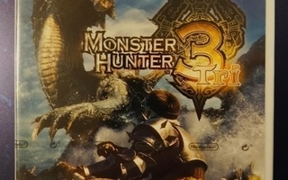 Monster Hunter Tri - Wii - FIN - UUSI