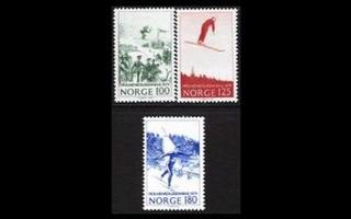 Norja 790-2 ** Holmenkolleninkisat 100v (1979)
