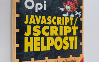 Jesper Ek : Opi JavaScript/JScript helposti