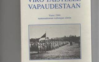 Siniveli: Viro taistelee vapaudestaan, Alea-kirja 1991,K3,2p