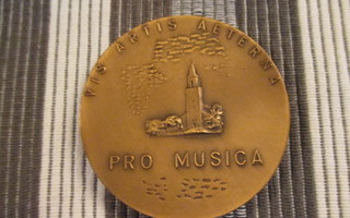 Pro Musica mitali 1961/Wäinö Aaltonen.