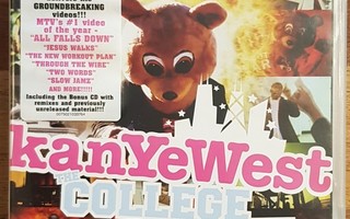 KANYE WEST - COLLEGE DROPOUT DVD+Bonus CD videokokoelma