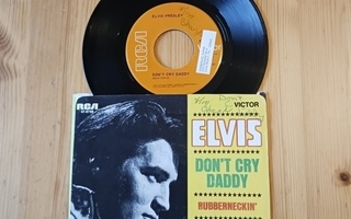 Elvis Presley – Don't Cry Daddy  7" ps orig USA 1969