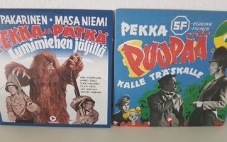 Pekka Puupää  JA Pekka ja Pätkä lumimiehen jäljillä DVD x 2
