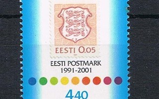 Viro 2001 - Uudet postimerkit 10 v.  ++