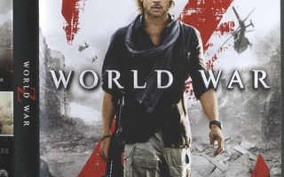 WORLD WAR Z – Suomalainen DVD 2013 - Brad Pitt, vuokralevy