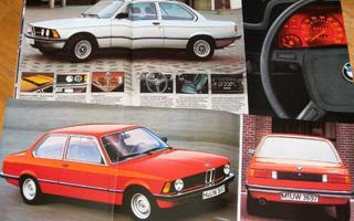 1981 BMW 300 sarja esite - suom - KUIN UUSI - 42 sivua