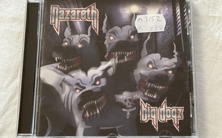 Nazareth – Big Dogz (HUIPPULAATU CD)