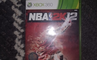 Xbox 360 NBA 2K12 videopeli