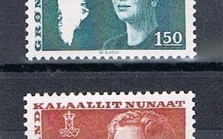 Grönlanti 1982 - Kuningatar Margareeta III (2)  ++