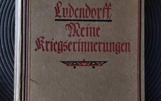 Ludendorff: Meine Kriegserinnerungen -kirja
