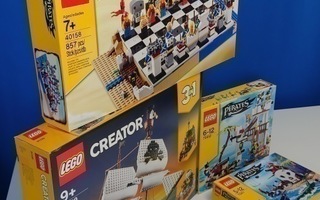 LEGO PIRATES! 5 harvinaista settiä + polybag