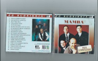 Mamba 20 suosikkia pieni lemmenleikki CD