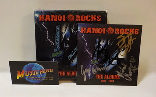 HANOI ROCKS - THE ALBUMS 6CD BOX + 4 X  NIMMARIT
