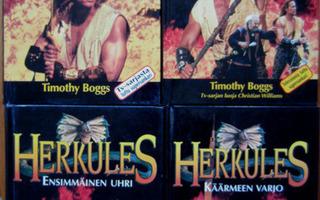 T. Boggs & D.L. Seidman: 4 kpl HERKULES kirjoja