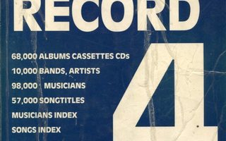 TERRY HOUNSOME . KIRJA - ROCK RECORD 4