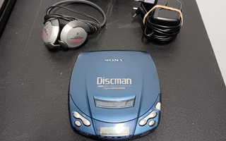Sony DiscMan D-191 kannettava CD soitin