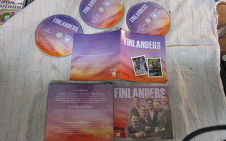 FINLANDERS: Oikeesti hyvät! (3-CD), kokoelma, + NIMMARIT